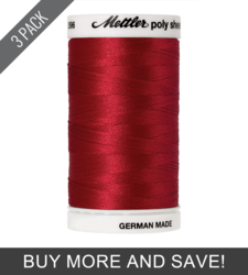 Poinsettia (2596-1902) - Poly Sheen - 875 Yards (3 Pack)