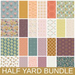 GeoBloom Half Yard Bundle