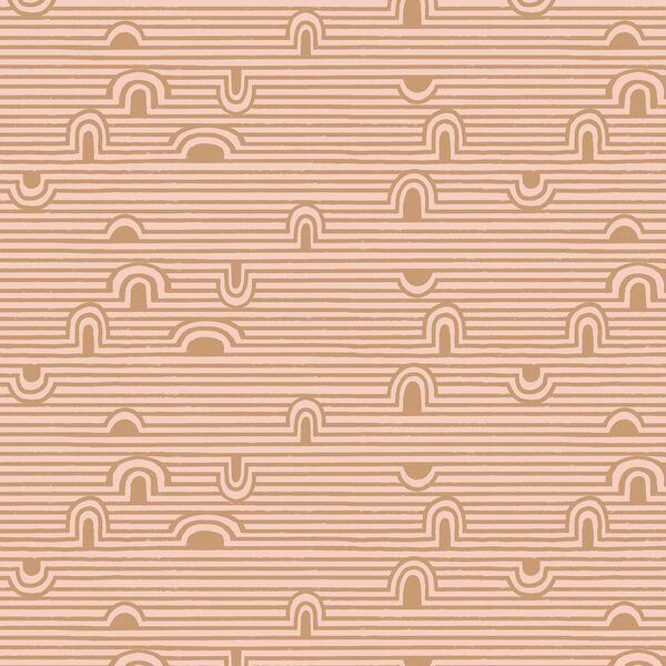 Melodic Stripe in Petal Pink