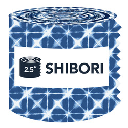 Shibori 2.5" Strip Roll