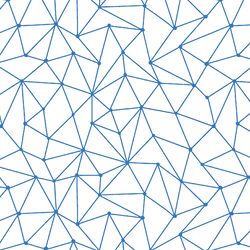 Astral Nights in Cerulean on White