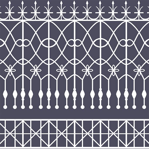 Garden Gate in Ink