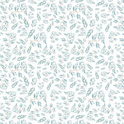 Forest Floor in White