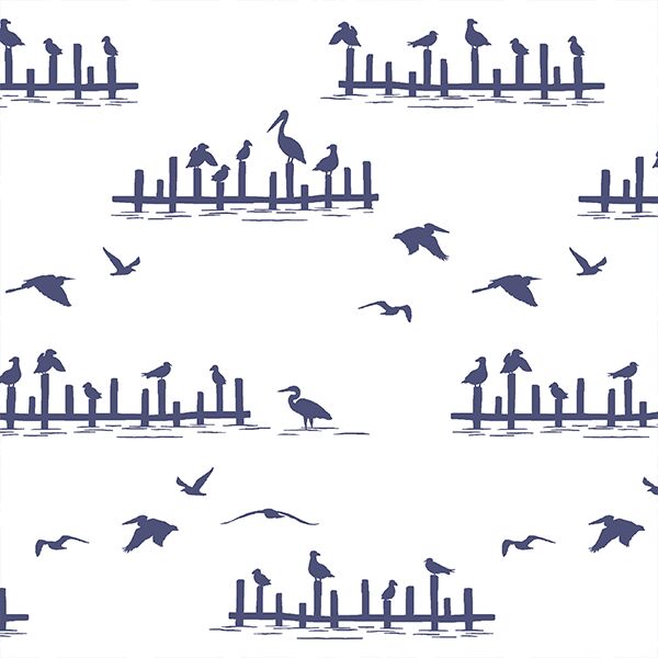 Pier Pressure in Indigo