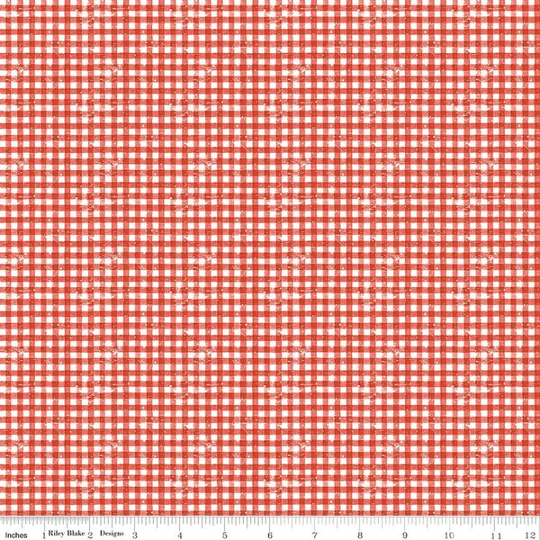 Sugary Gingham in Red