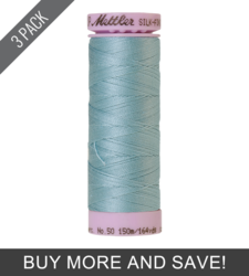 Rough Sea (9105-0020) - Silk Finish Cotton 50wt - 164 Yards (3 Pack)