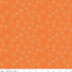 Spider Webs in Orange