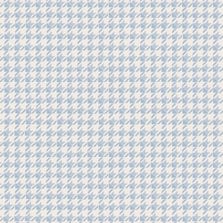 Striped Houndstooth in Blue Skies