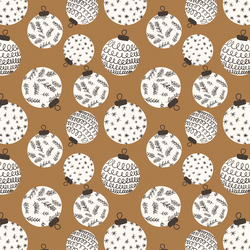 Ornaments in Warm Gold