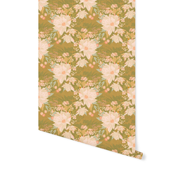 Orlando Floral in Mustard