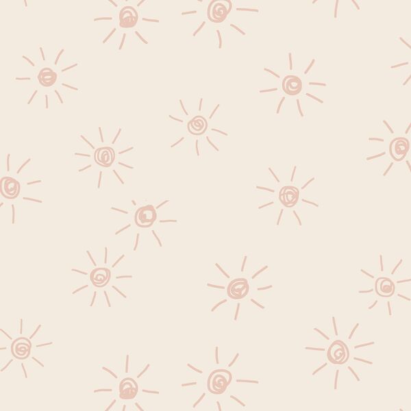 Large Suns in Ballet Pink on Egret