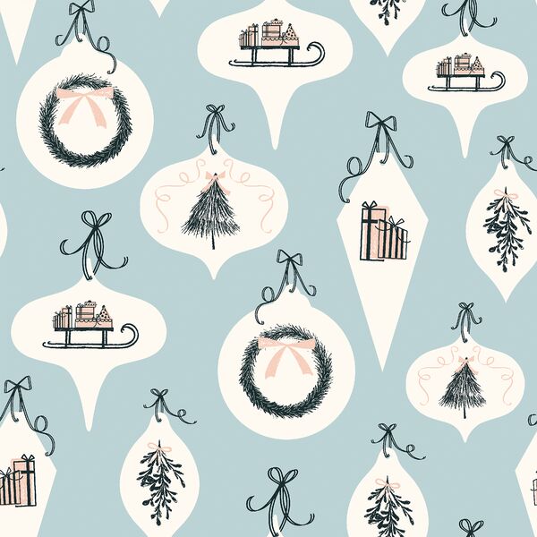 Tis the Season in Frosted Blue