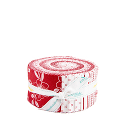 Radiant Ruby 2.5" Strip Roll