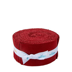 Confetti Cotton 2.5" Strip Roll in Dahlia Red
