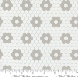 Quilted in Cream Grey