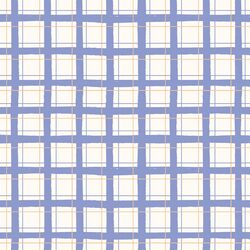 Spring Picnic Plaid in Light Periwinkle