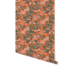 Forest Floral in Vermilion