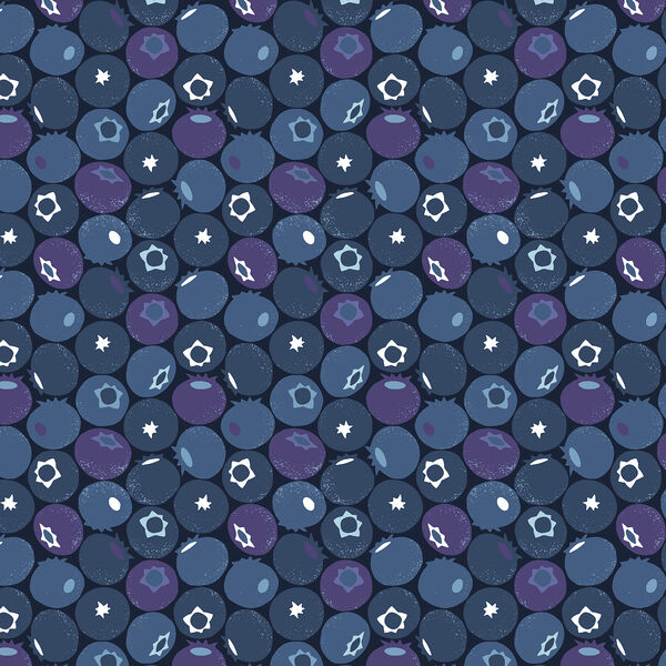 Blueberry in Blue Dusk
