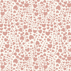 Heart Bubbles in Prehistoric Pink