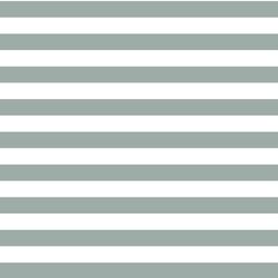 Horizontal Candy Stripe in Eucalyptus