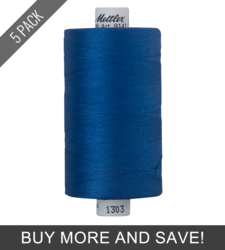 Royal Blue (9141-1303) - Silk Finish Cotton 40wt - 1094 Yards (5 Pack)