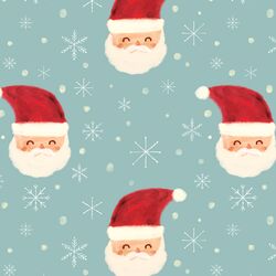 Santa in Snow