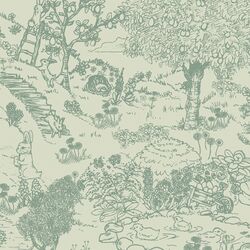 Large Playground Toile in Soft Green