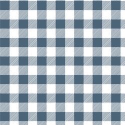 Medium Buffalo Plaid in Twilight