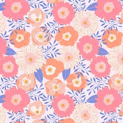 Blooming Floral in Barely Pink