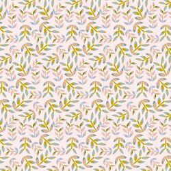 Falling Leaves in Soft Pink