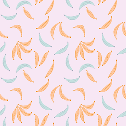 Summer Bananas in Light Violet