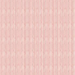 Little Pinstripe in Red on Alabaster