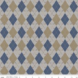 Argyle in Gray