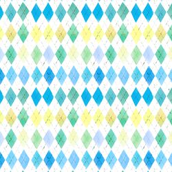 Sweet Argyle in Blue