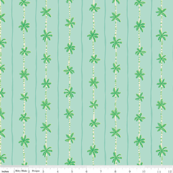 Palm Stripe in Songbird