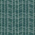 Herringbone in Emerald