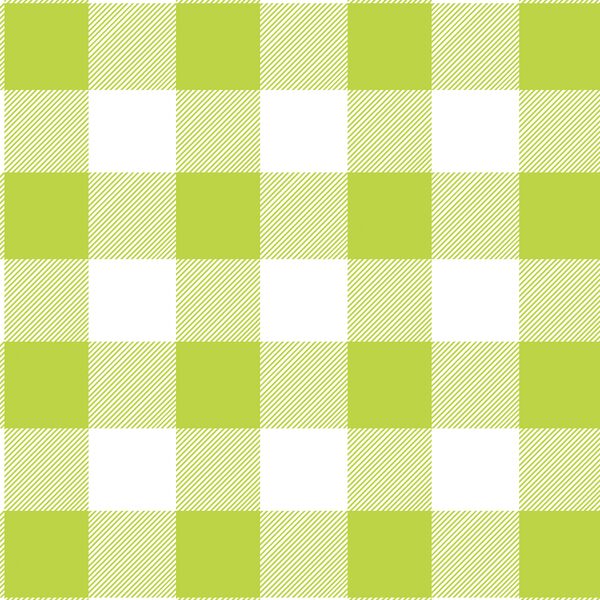 Buffalo Plaid in Lime