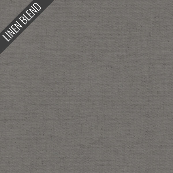 Linen Blend Solid in Ashen