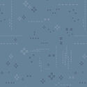 Decostitch Elements in Blue Minerale