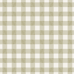 Watercolor Gingham in Fir