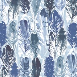 Feathered in Indigo