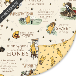 Winnie the Pooh Double Lush Velvet