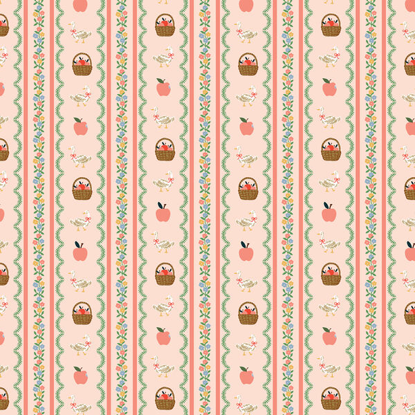 Farmhouse Stripe in Pink
