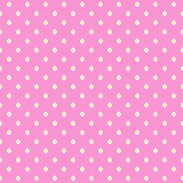 Tiny Ikat in Fuschia Pink