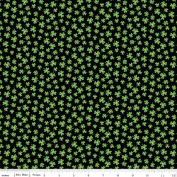 Shamrocks in Black