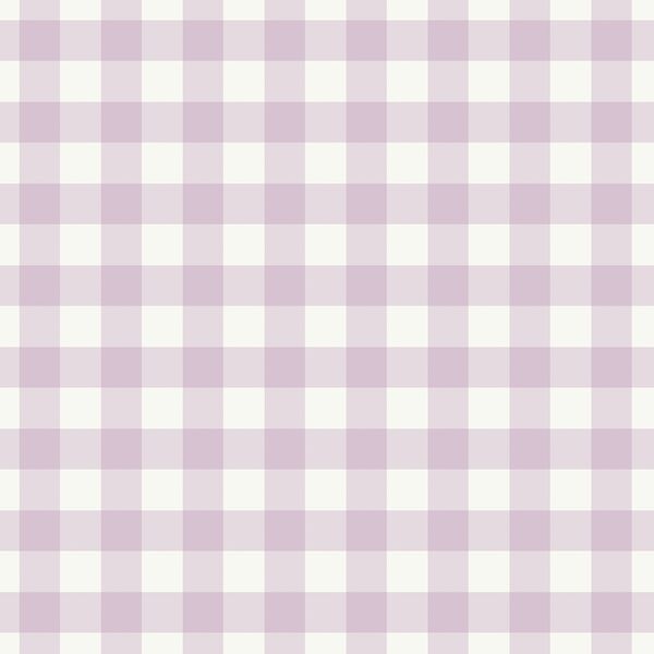 Meadow Gingham in Lilac
