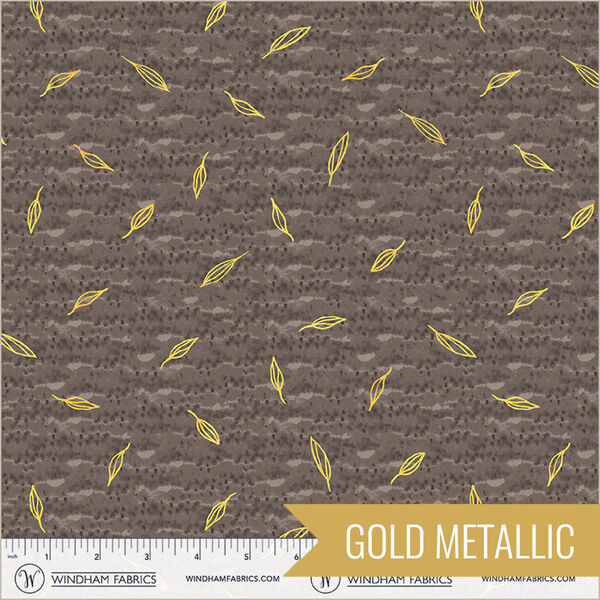 Sprig in Pumice Metallic