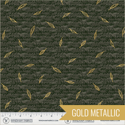 Sprig in Phthalo Green Metallic