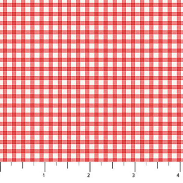 Gingham in Red