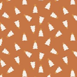 Christmas Trees in Burnt Caramel